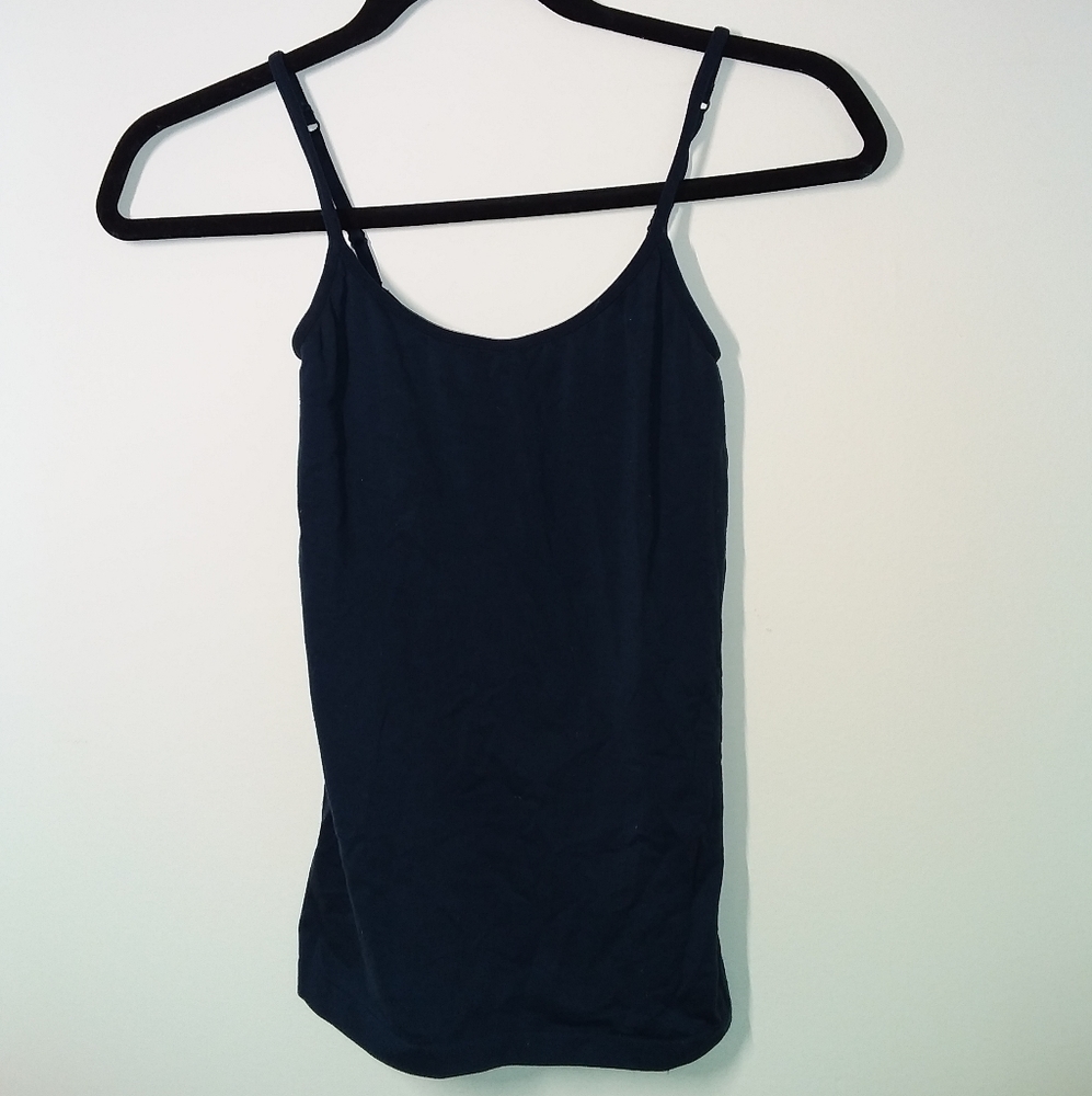 Donated to Maui Fire Victims / Cache brami camisole navy XS nylon cami tank top